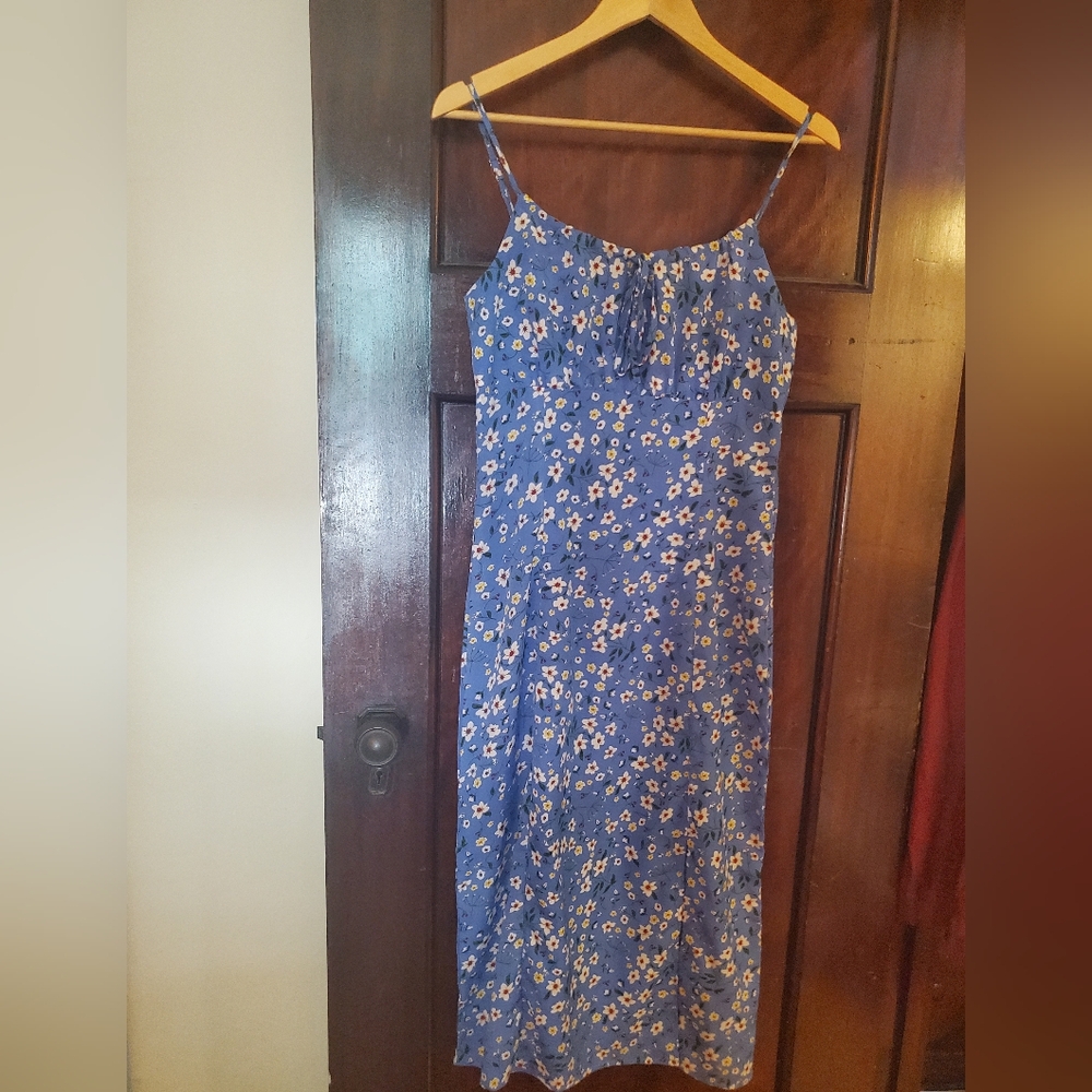 RIHOAS - Blue Floral Sundress - Small
